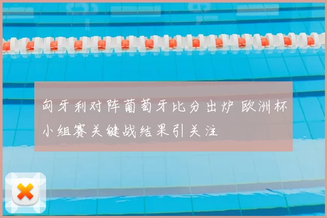 匈牙利对阵葡萄牙比分出炉 欧洲杯小组赛关键战结果引关注